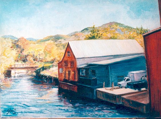 Saranac Lake River Front